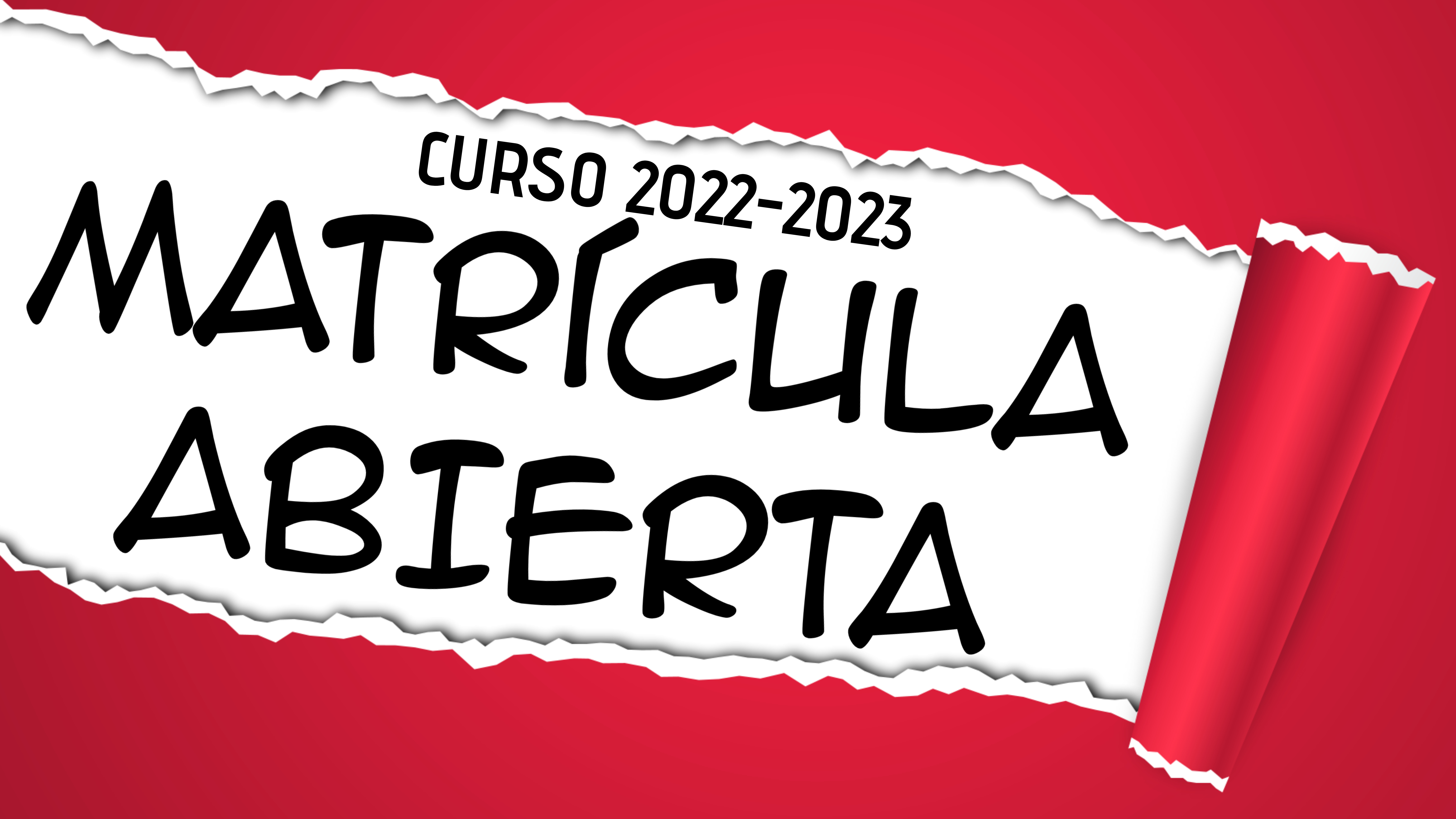 Matricula abierta 2022-2023