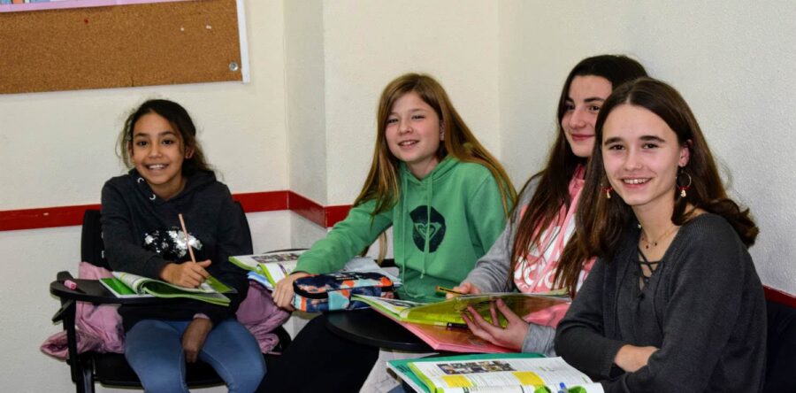Clases de inglés para jóvenes de 12 a 13 años