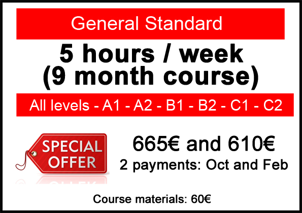generalenglish5horas2026-27 cursos de conversación de inglés en Valencia